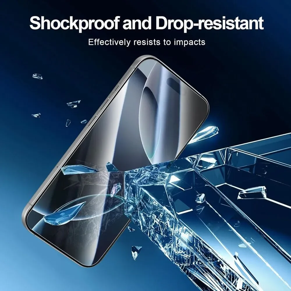 3 Pack Designed for iPhone 17 Pro Max, iPhone 16 Pro Max Screen Protector
